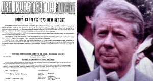 Il giorno in cui il presidente Carter vide un UFO.